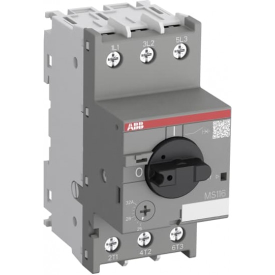 Motor protection with built-in overload protection MS116-25 
