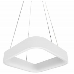 LED Полилей IRINA 50W 4000K 5500lm 230V L450mm W450mm H80mm квадрат, бял